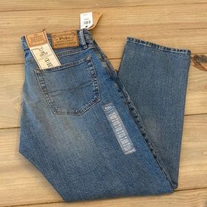 Mens Polo Hampton relaxed straight jeans